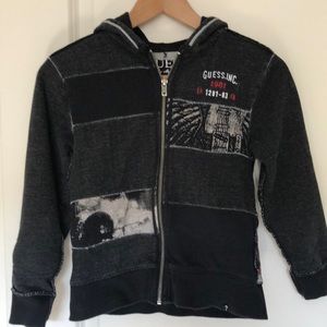 GUESS Boys Zip Up Hoodie S